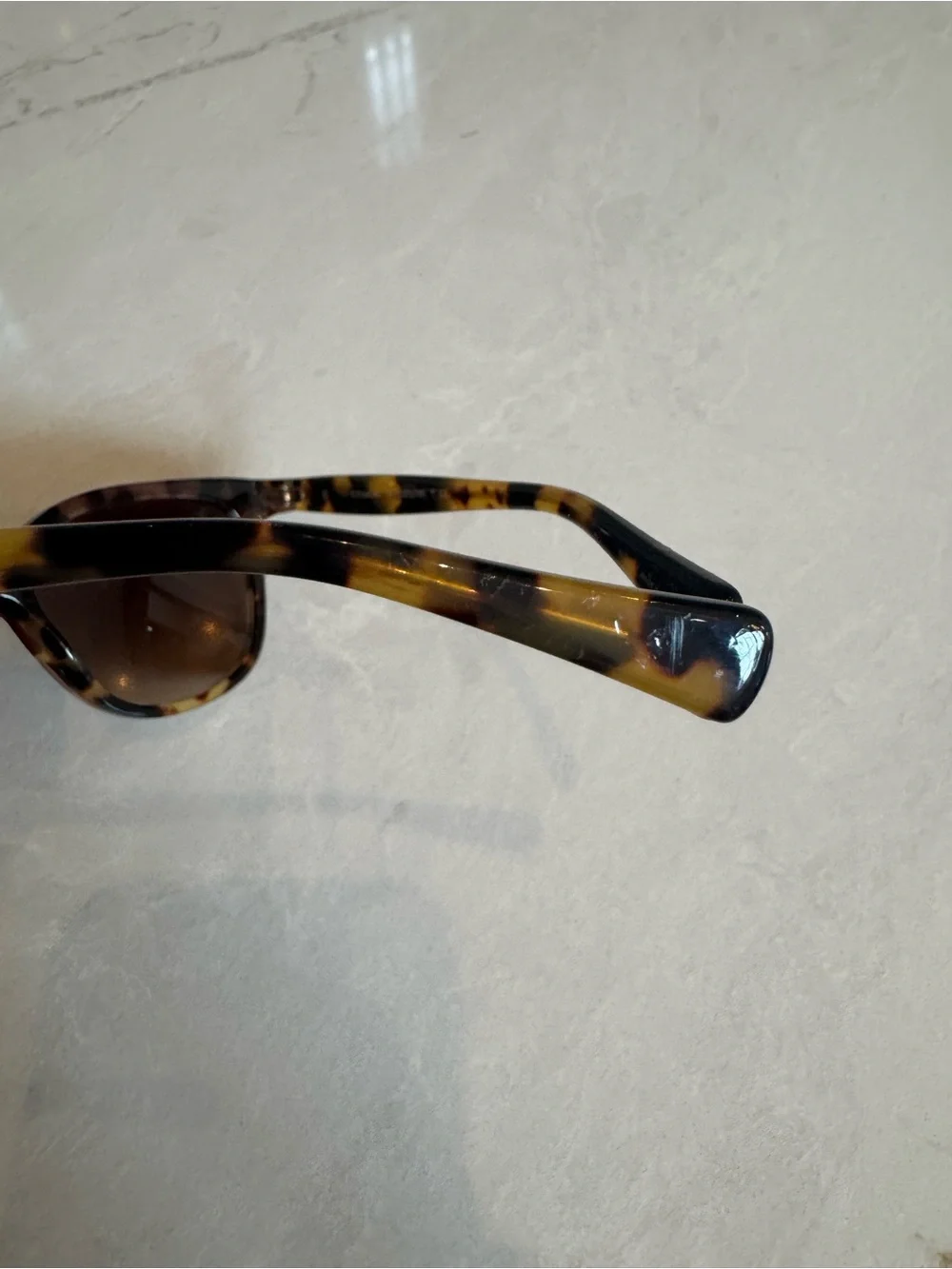 Coach Burgundy and Tortoiseshell Cat-Eye Sunglasses